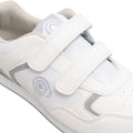 Blanc-Gris - Lifestyle - Dek Drive - Chaussures de boulingrin - Homme