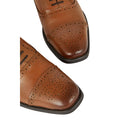 Marron clair - Side - Debenhams - Chaussures brogues THOMAS BLUNT - Homme