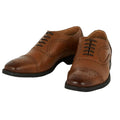 Marron clair - Front - Debenhams - Chaussures brogues THOMAS BLUNT - Homme