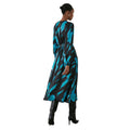 Bleu sarcelle - Back - Principles - Robe mi-longue - Femme
