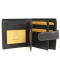 Noir - Back - Eastern Counties Leather - Portefeuille double avec Zip