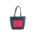 Bleu marine - rose - Back - Eastern Counties Leather - Tote bag POLLY - Femme