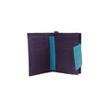 Violet - Turquoise vif - Back - Eastern Counties Leather - Porte-monnaie DIVA - Femme