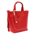 Rouge - Side - Eastern Counties Leather - Sac à main NADIA