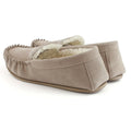 Beige gris - Back - Eastern Counties Leather - Mocassins BETHANY - Femme