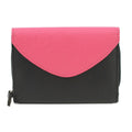 Noir - Rose - Front - Eastern Counties Leather - Porte-monnaie UNA