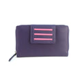 Violet - Rose - Front - Eastern Counties Leather - Porte-monnaie SABRINA - Femme