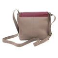 Taupe - Bordeaux - Back - Eastern Counties Leather - Sac à main ZADA - Femme