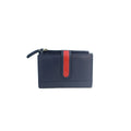 Bleu marine - Rouge - Front - Eastern Counties Leather - Porte-monnaie - Femme