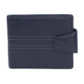 Bleu marine - Gris - Front - Eastern Counties Leather - Portefeuille MAX - Adulte