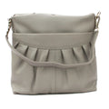 Gris clair - Front - Eastern Counties Leather - Sac à main LEONA - Femme