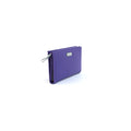 Violet - Gris - Side - Eastern Counties Leather - Porte-monnaie ROSEMARY - Femme