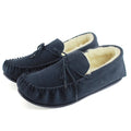 Bleu marine - Front - Eastern Counties Leather - Mocassins JOEL - Homme