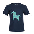 Bleu marine - Front - Tikaboo - T-shirt - Enfant
