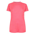 Corail - Front - Aubrion - T-shirt ENERGISE TECH - Fille