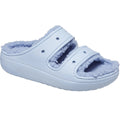 Bleu - Front - Crocs - Sandales CLASSIC COZZZY - Adulte