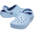 Bleu - Close up - Crocs - Sabots CLASSIC LINED - Enfant