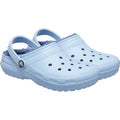 Bleu - Front - Crocs - Sabots CLASSIC LINED - Enfant