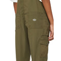 Vert militaire - Pack Shot - Dickies Workwear - Salopette de protection - Femme