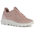Rose clair - Front - Geox - Baskets D SPHERICA A - Femme