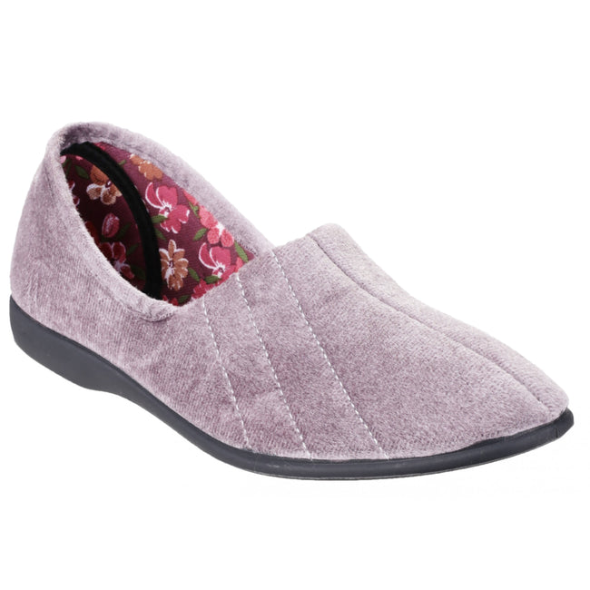 Gris - Front - GBS - Chaussons AUDREY - Femme