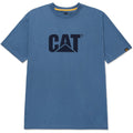 Bleu - Front - CAT Lifestyle - T-shirt - Homme