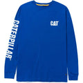 Bleu Memphis - Front - Caterpillar - T-shirt TRADEMARK BANNER - Homme