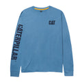Bleu sarcelle - Front - Caterpillar - T-shirt TRADEMARK BANNER - Homme
