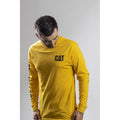 Jaune - Lifestyle - Caterpillar C1510034 - T-shirt à manches longues - Homme