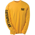 Jaune - Front - Caterpillar C1510034 - T-shirt à manches longues - Homme