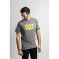 Gris foncé chiné - Back - Caterpillar - T-shirt manches courtes - Homme