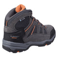 Gris charbon - Orange brûlé - Back - Hi Tec - Chaussures montantes de randonnée BANDERA - Homme