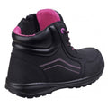 Noir - Back - Amblers - Chaussures de sécurité avec zip latéral LYDIA - Femme