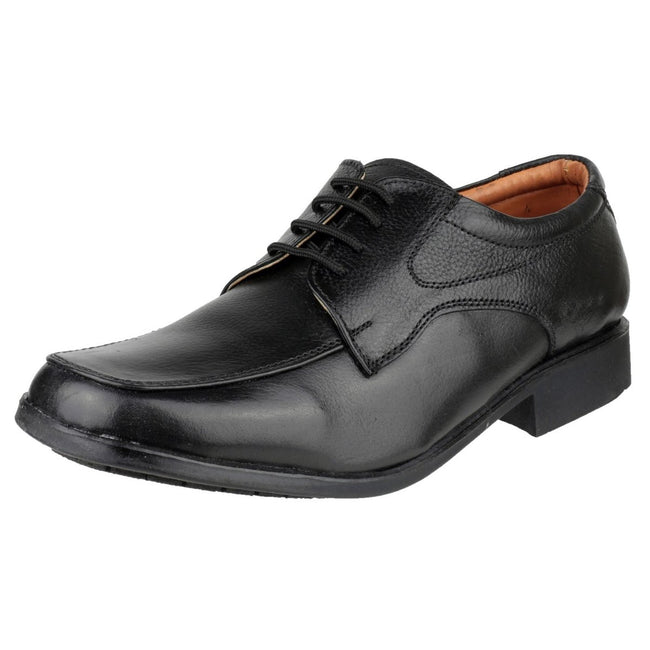 Noir - Close up - Amblers Birmingham - Chaussures en cuir - Homme
