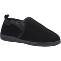 Noir - Front - Hush Puppies - Chaussons ARNOLD - Homme