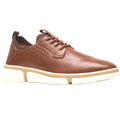 Marron - Front - Hush Puppies - Chaussures BENNET - Homme