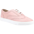 Rose clair - Front - Hush Puppies - Chaussures brogues TAMMY - Femme