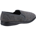 Gris - Side - Fleet & Foster - Chaussons MITCHELL - Homme