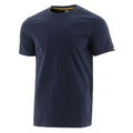 Bleu marine - Front - Caterpillar - T-shirt ESSENTIALS - Homme