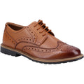 Marron clair - Front - Hush Puppies - Chaussures brogues VERITY - Fille