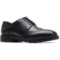 Noir - Front - Base London - Chaussures brogues BRYCE - Homme