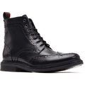 Noir - Front - Base London - Chaussures brogues SHAW - Homme