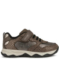 Taupe - Doré - Pack Shot - Geox - Baskets J CALCO - Fille