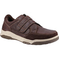 Marron - Front - Hush Puppies - Chaussures FABIAN - Homme