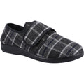 Noir - Front - GBS Med - Chaussons GERALD CLASSIC - Homme