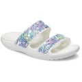 Blanc - Multicolore - Front - Crocs - Sandales CLASSIC - Enfant