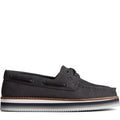 Noir - Lifestyle - Sperry - Chaussures bateau AUTHENTIC ORIGINAL STACKED - Femme