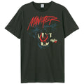 Charbon - Front - Amplified - T-shirt MANEATER - Adulte