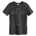 Charbon - Front - Amplified - T-shirt CROSS - Adulte