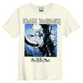 Blanc - Front - Amplified - T-shirt FEAR OF THE DARK - Adulte